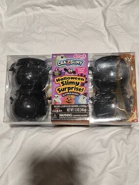 Halloween Slimy Surprise 6-Pack - Black Cauldrons